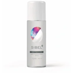 Bombe Colorante Metallic Blanche Sibel 125ML