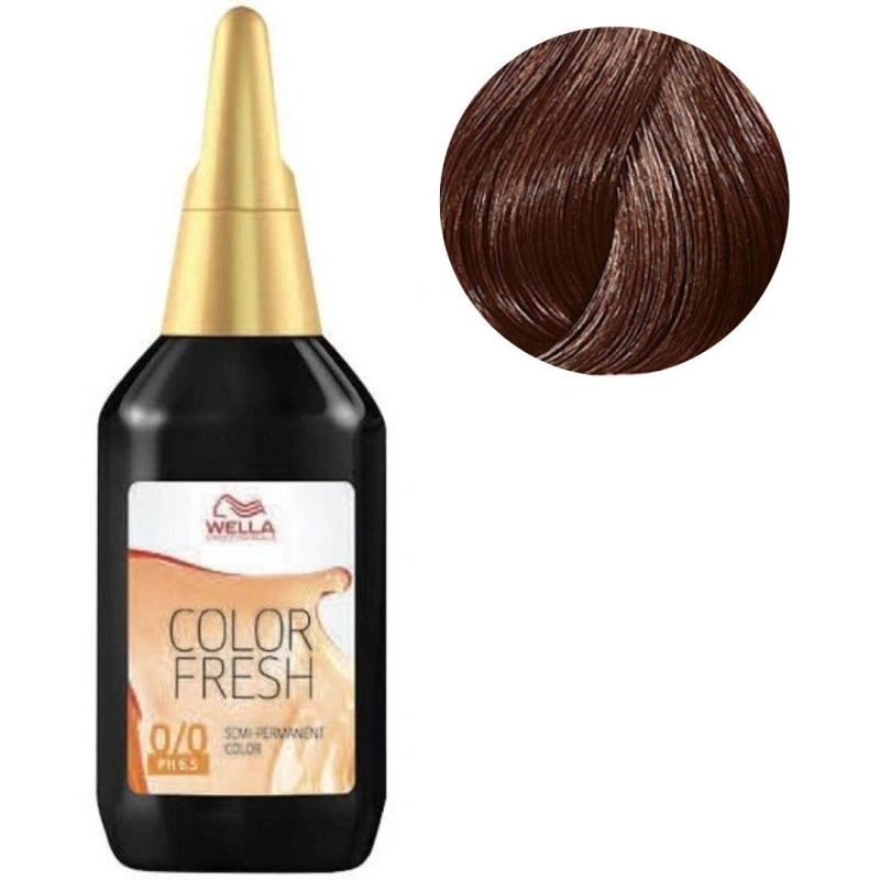 Wella Professionals Color Fresh Wella 5/4 Chatain Clair Cuivré 1 Wella Professionals Color Fresh Wella 5/4 Chatain Clair Cuivré