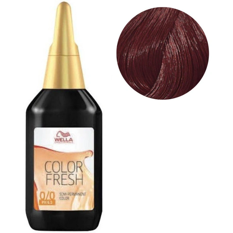 Wella Professionals Color Fresh Wella 5/55 Chatain Clair Acajou Intense 1 Wella Professionals Color Fresh Wella 5/55 Chatain Clair Acajou Intense