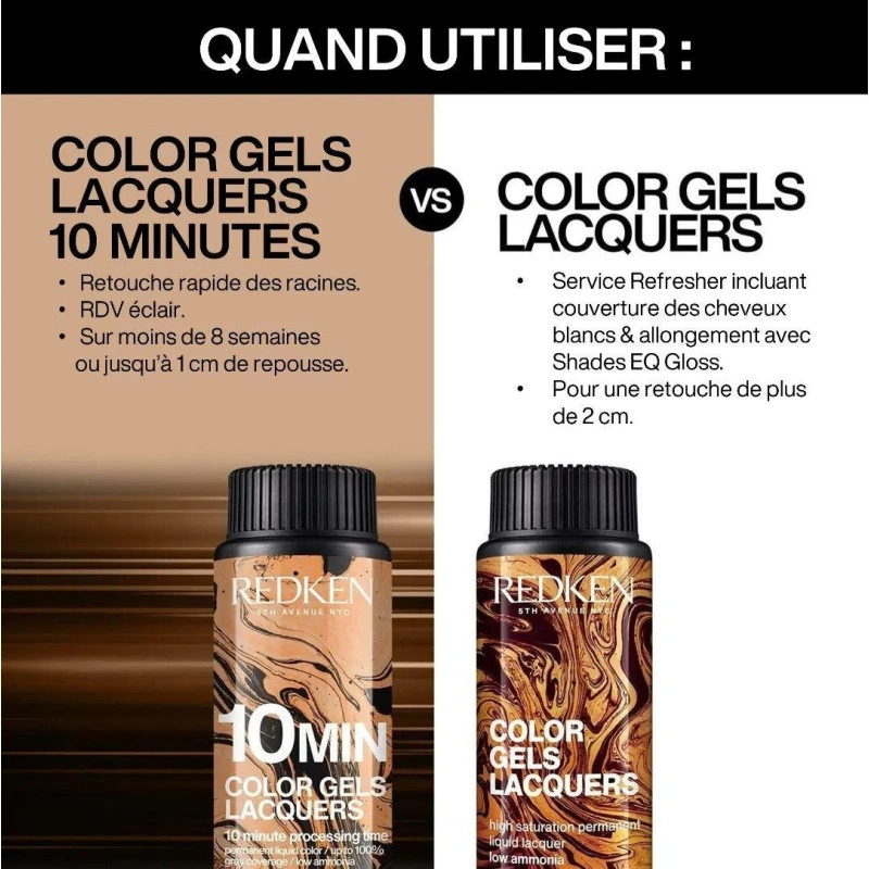 Color Gels Lacquers 3 Naturel 3N Redken 60ML 3 Color Gels Lacquers 3 Naturel 3N Redken 60ML – Image 3