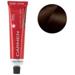 Coloration Carmen N°4.45 Châtain Cuivré Acajou Eugène Perma 60ML