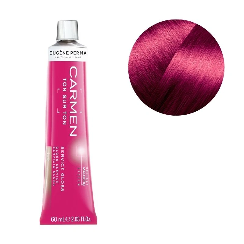 Coloration Carmen Ton Sur Ton G*62 Gloss Bordeaux Eugène Perma 60ml 1 Coloration Carmen Ton Sur Ton G*62 Gloss Bordeaux Eugène Perma 60ml