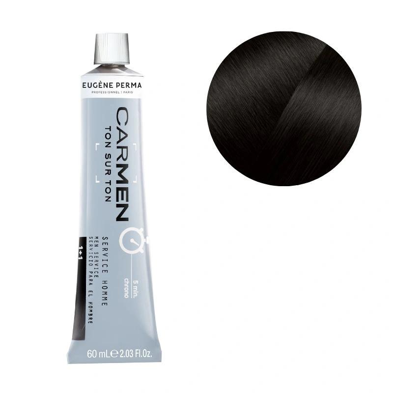 Coloration Carmen Ton Sur Ton MEN Brun Eugène Perma 60ml 1 Coloration Carmen Ton Sur Ton MEN Brun Eugène Perma 60ml