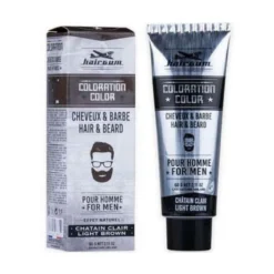 Coloration Cheveux & Barbe Châtain Clair N°5.1 Hairgum 60ml