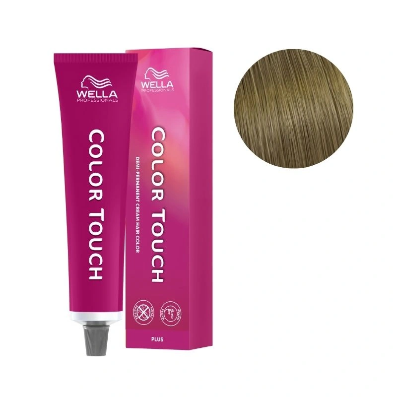 Wella Professionals Coloration Color Touch Plus 77/07 Blond Moyen Intense Naturel Marron Wella 60ml 1 Wella Professionals Coloration Color Touch Plus 77/07 Blond Moyen Intense Naturel Marron Wella 60ml