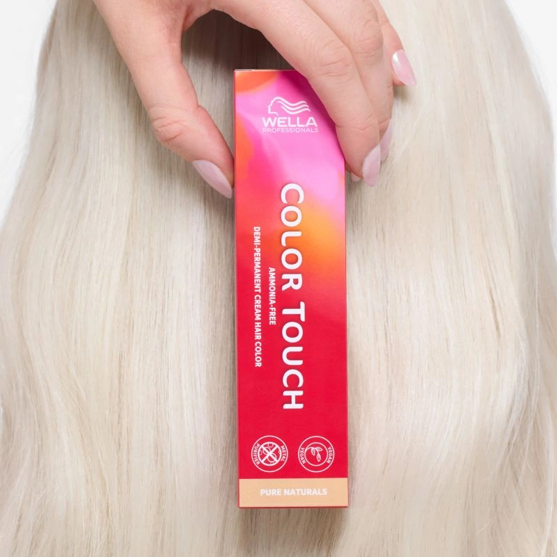 Wella Professionals Coloration Color Touch Pure Naturals 6/05 Blond Foncé Naturel Acajou Wella 60ml 2 Wella Professionals Coloration Color Touch Pure Naturals 6/05 Blond Foncé Naturel Acajou Wella 60ml – Image 2