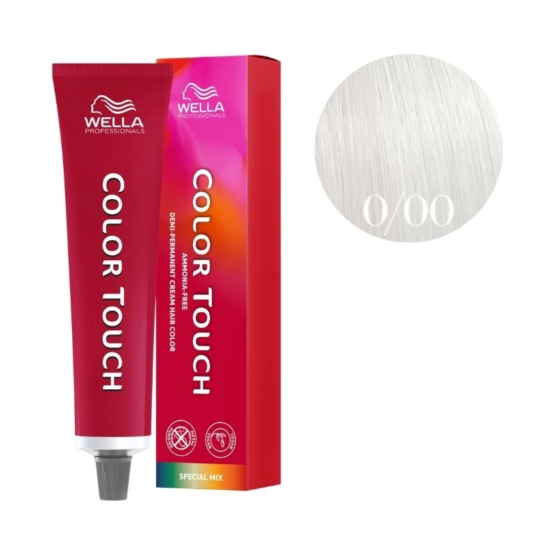 Wella Professionals Coloration Color Touch 0/00 Special Mix Clear Wella 60ml 2 Wella Professionals Coloration Color Touch 0/00 Special Mix Clear Wella 60ml – Image 2