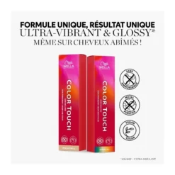 Wella Professionals Coloration Color Touch Vibrant Reds 66/44 Blond Foncé Cuivré Intense Wella 60ml -Soins Capillaires Liquidation coloration color touch vibrant reds blond fonce cuivre intense 66 44 wella 60ml 5
