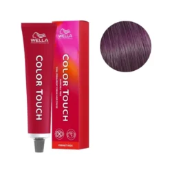 Wella Professionals Coloration Color Touch Vibrant Reds 55/65 Châtain Clair Violine Acajou Intense Wella 60ml