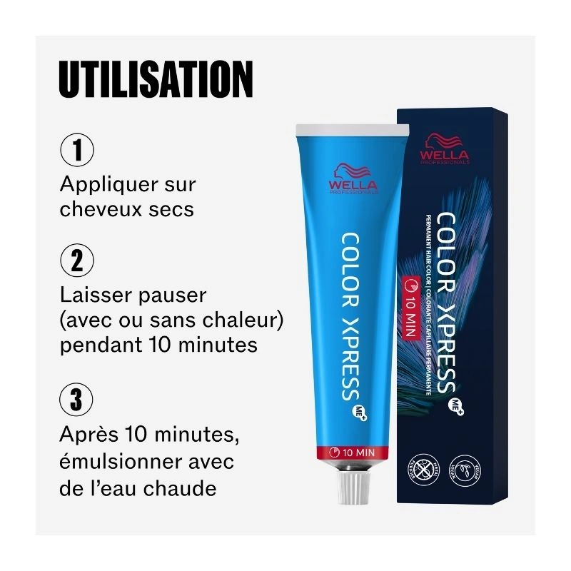 Wella Professionals Coloration Color Xpress 6/02 Blond Foncé Naturel Mat Wella 60ML 3 Wella Professionals Coloration Color Xpress 6/02 Blond Foncé Naturel Mat Wella 60ML – Image 3