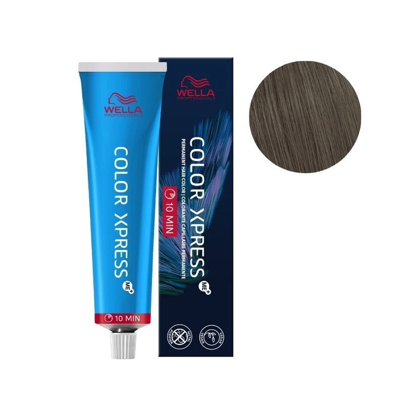 Wella Professionals Coloration Color Xpress 6/02 Blond Foncé Naturel Mat Wella 60ML 1 Wella Professionals Coloration Color Xpress 6/02 Blond Foncé Naturel Mat Wella 60ML