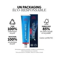 Wella Professionals Coloration Color Xpress ME+ 5/ Châtain Clair Wella 60ML -Soins Capillaires Liquidation coloration color xpress me 5 chatain clair wella 60ml 5