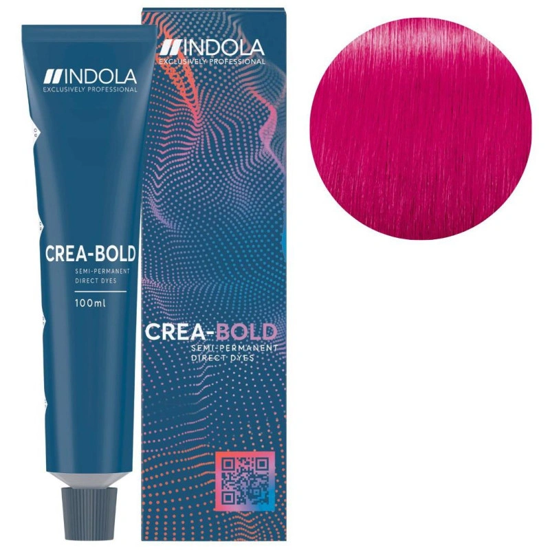 Coloration Crea-Bold Fuchsia Pink Indola 100ML 1 Coloration Crea-Bold Fuchsia Pink Indola 100ML