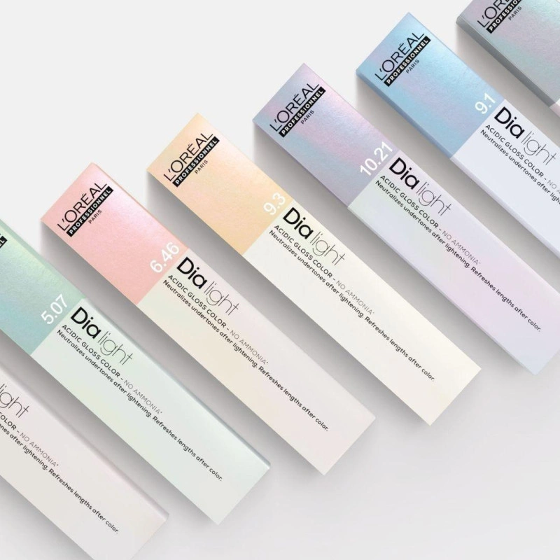 Coloration Dia Light N°7 Blond L'Oréal Professionnel 50ML 4 Coloration Dia Light N°7 Blond L'Oréal Professionnel 50ML – Image 4