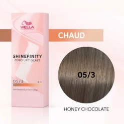 Wella Professionals Coloration Gloss Shinefinity 05/3 Honey Chocolate Wella 60ML 16 Wella Professionals Coloration Gloss Shinefinity 05/3 Honey Chocolate Wella 60ML -Soins Capillaires Liquidation coloration gloss shinefinity 05 3 honey chocolate wella 60ml 3
