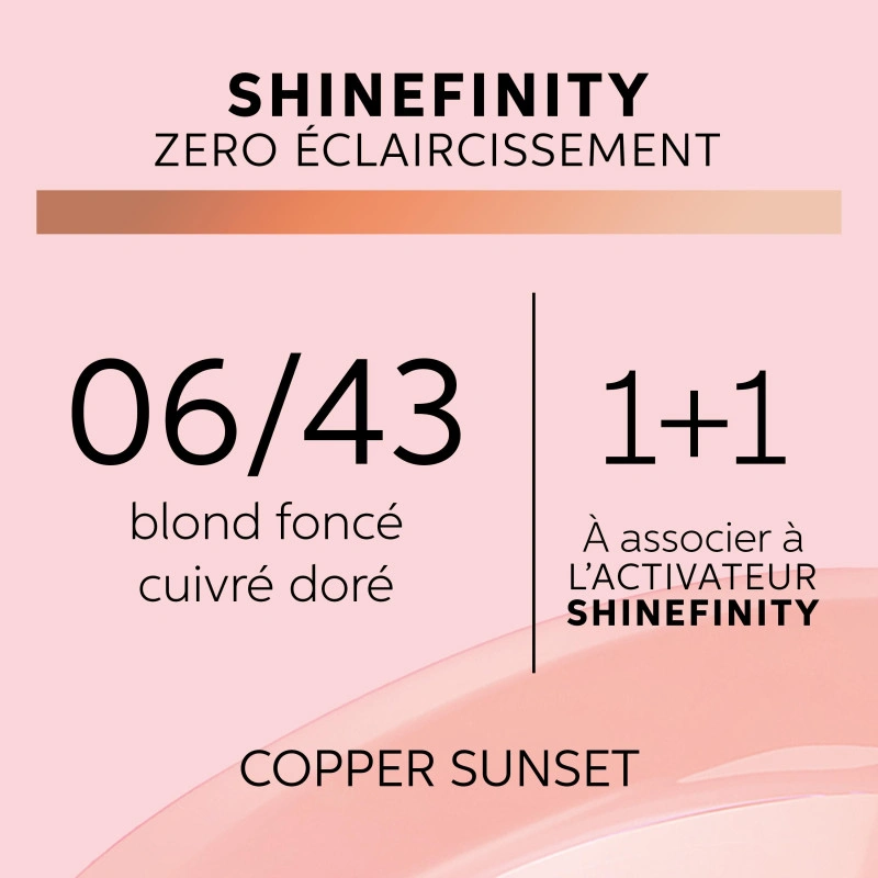 Wella Professionals Coloration Gloss Shinefinity 06/43 Copper Sunset Wella 60ML 2 Wella Professionals Coloration Gloss Shinefinity 06/43 Copper Sunset Wella 60ML – Image 2