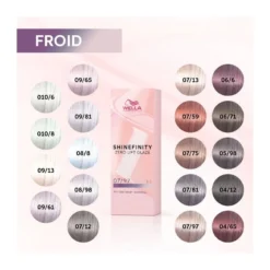 Wella Professionals Coloration Gloss Shinefinity Surreal 07/97 Blond Moyen Fumé Marron Wella 60ML -Soins Capillaires Liquidation coloration gloss shinefinity surreal 07 97 blond moyen fume marron wella 60ml 3