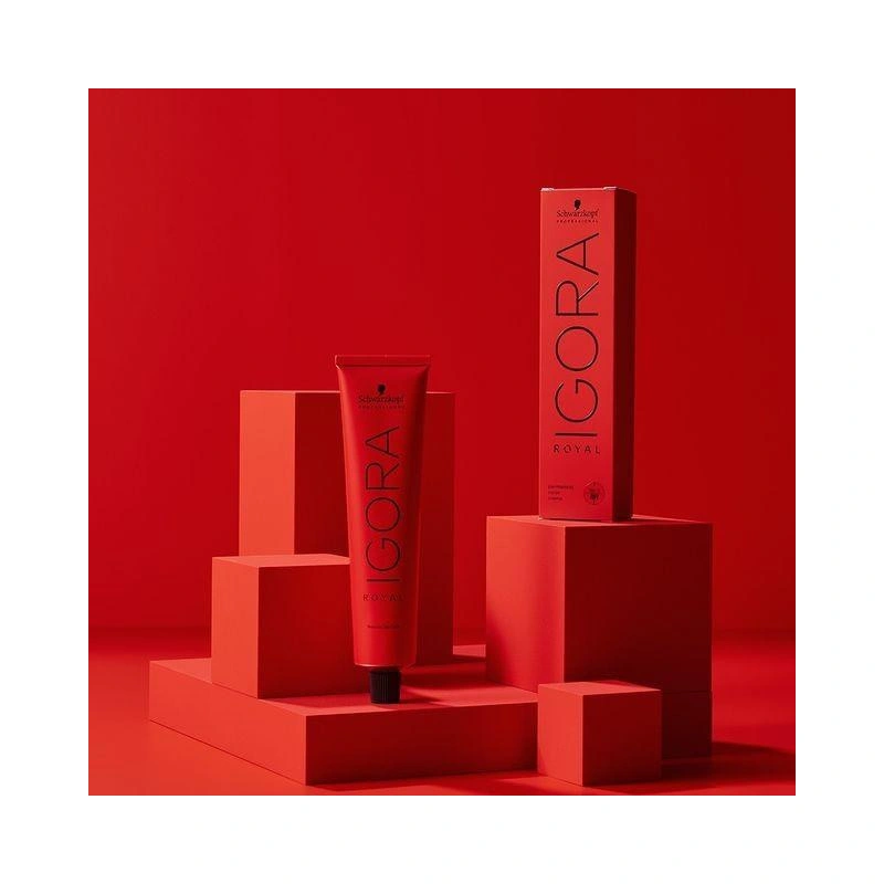 Schwarzkopf Professional Coloration Igora Royal 5-1 Châtain Clair Cendré 60ML 3 Schwarzkopf Professional Coloration Igora Royal 5-1 Châtain Clair Cendré 60ML – Image 3