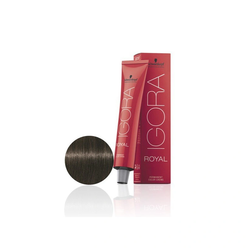 Schwarzkopf Professional Coloration Igora Royal 5-1 Châtain Clair Cendré 60ML 7 Schwarzkopf Professional Coloration Igora Royal 5-1 Châtain Clair Cendré 60ML – Image 7