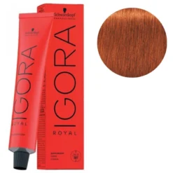 Schwarzkopf Professional Coloration Igora Royal 7-77 Blond Cuivré Intense 60ML
