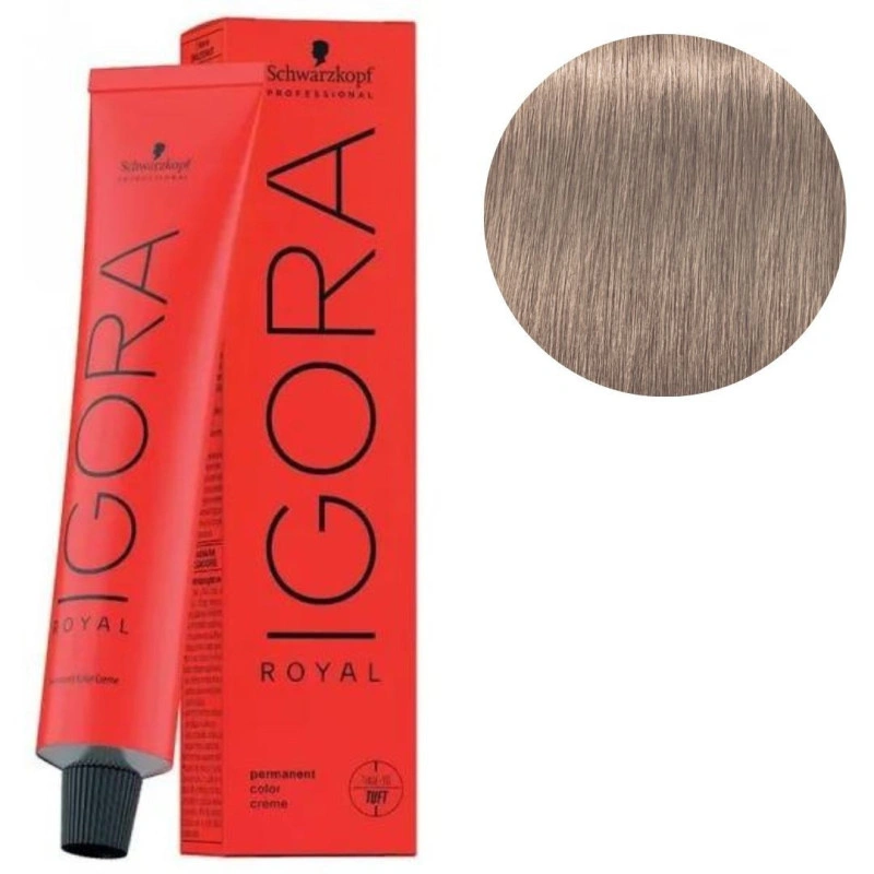 Schwarzkopf Professional Coloration Igora Royal 9-19 Blond Très Clair Cendré Violet Schwarzkopf 60ML 1 Schwarzkopf Professional Coloration Igora Royal 9-19 Blond Très Clair Cendré Violet Schwarzkopf 60ML