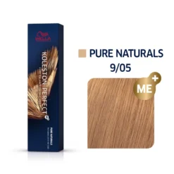 Wella Professionals Coloration Koleston Perfect ME+ Pure Naturals 9/05 Blond Très Clair Naturel Acajou Wella 60ML -Soins Capillaires Liquidation coloration koleston perfect me pure naturals 9 05 blond tres clair naturel acajou wella 60ml 2