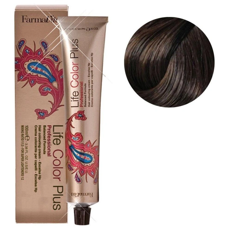 Coloration Life Color 5.7/5.8 châtain Clair Marron Farmavita 100ML 1 Coloration Life Color 5.7/5.8 châtain Clair Marron Farmavita 100ML
