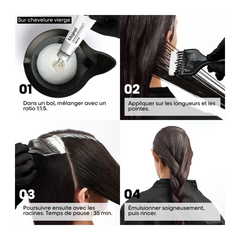 Coloration Majirel Blond Foncé 6 L'Oréal Professionnel 60ml 8 Coloration Majirel Blond Foncé 6 L'Oréal Professionnel 60ml – Image 8