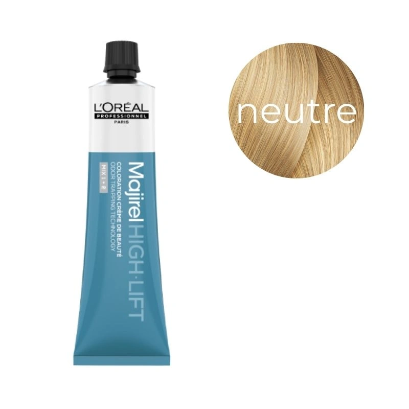 Coloration Majirel High Lift Neutre L'Oréal Professionnel 60ml 1 Coloration Majirel High Lift Neutre L'Oréal Professionnel 60ml