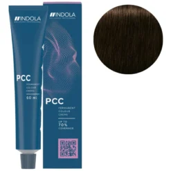 Coloration PCC Fashion 4.38 Châtain Moyen Doré Chocolat Indola 60ML