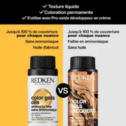 Coloration Sans Ammoniaque 3NN Black Coffee Color Gels Oils Redken 60ML 11 Coloration Sans Ammoniaque 3NN Black Coffee Color Gels Oils Redken 60ML -Soins Capillaires Liquidation coloration sans ammoniaque 3nn black coffee color gels oils redken 60ml 4