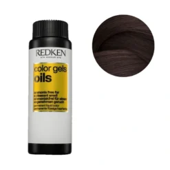 Coloration Sans Ammoniaque 4NA Storm Cloud Color Gels Oils Redken 60ML