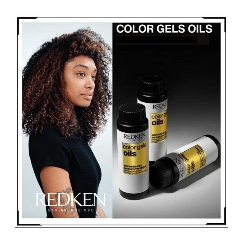 Coloration Sans Ammoniaque 6BC Sumac Color Gels Oils Redken 60ML 9 Coloration Sans Ammoniaque 6BC Sumac Color Gels Oils Redken 60ML – Image 9