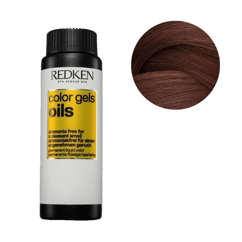 Coloration Sans Ammoniaque 6BC Sumac Color Gels Oils Redken 60ML 1 Coloration Sans Ammoniaque 6BC Sumac Color Gels Oils Redken 60ML