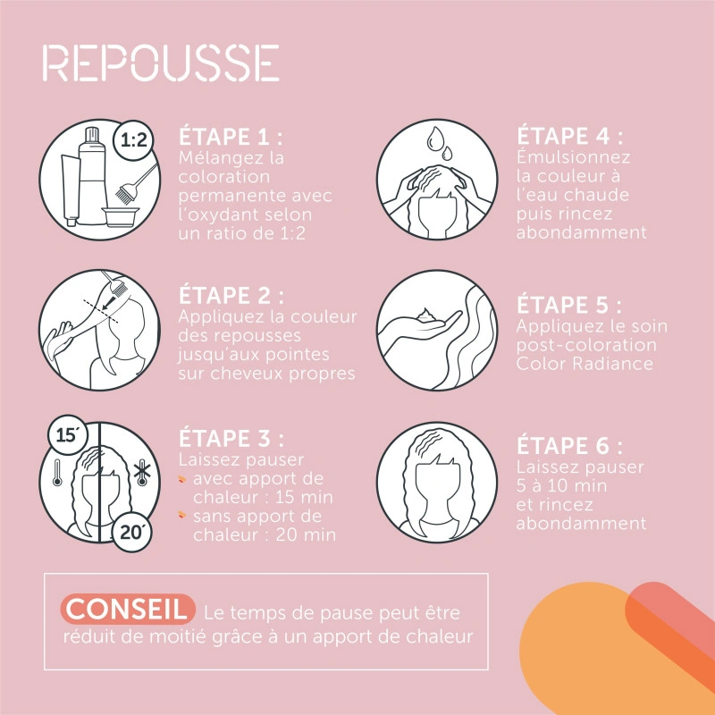 Coloration Semi-permanente Sans Ammoniaque 8/0 Blond Clair Naturel Kadus 60ML 6 Coloration Semi-permanente Sans Ammoniaque 8/0 Blond Clair Naturel Kadus 60ML – Image 6