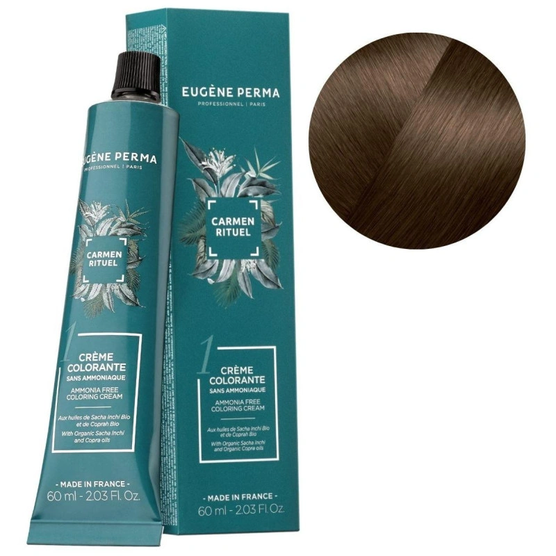 Coloration Sans Ammoniaque Carmen Rituel N°7.00 Blond Eugène Perma 60ML 1 Coloration Sans Ammoniaque Carmen Rituel N°7.00 Blond Eugène Perma 60ML