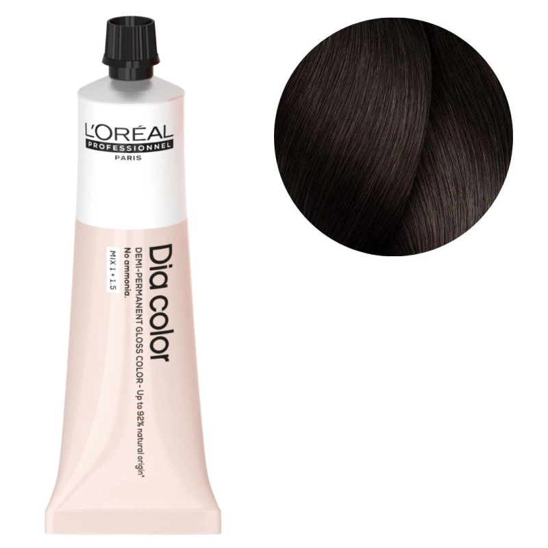 Coloration Semi-permanente DIA COLOR 5.18 L'Oréal Professionnel 60ml 1 Coloration Semi-permanente DIA COLOR 5.18 L'Oréal Professionnel 60ml