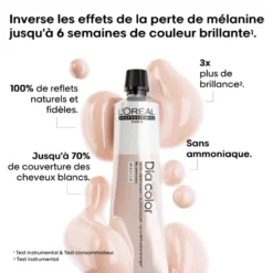 Coloration Semi-permanente DIA COLOR 6.35 L'Oréal Professionnel 60ml 11 Coloration Semi-permanente DIA COLOR 6.35 L'Oréal Professionnel 60ml -Soins Capillaires Liquidation coloration semi permanente dia color 635 l oreal professionnel 60ml 3