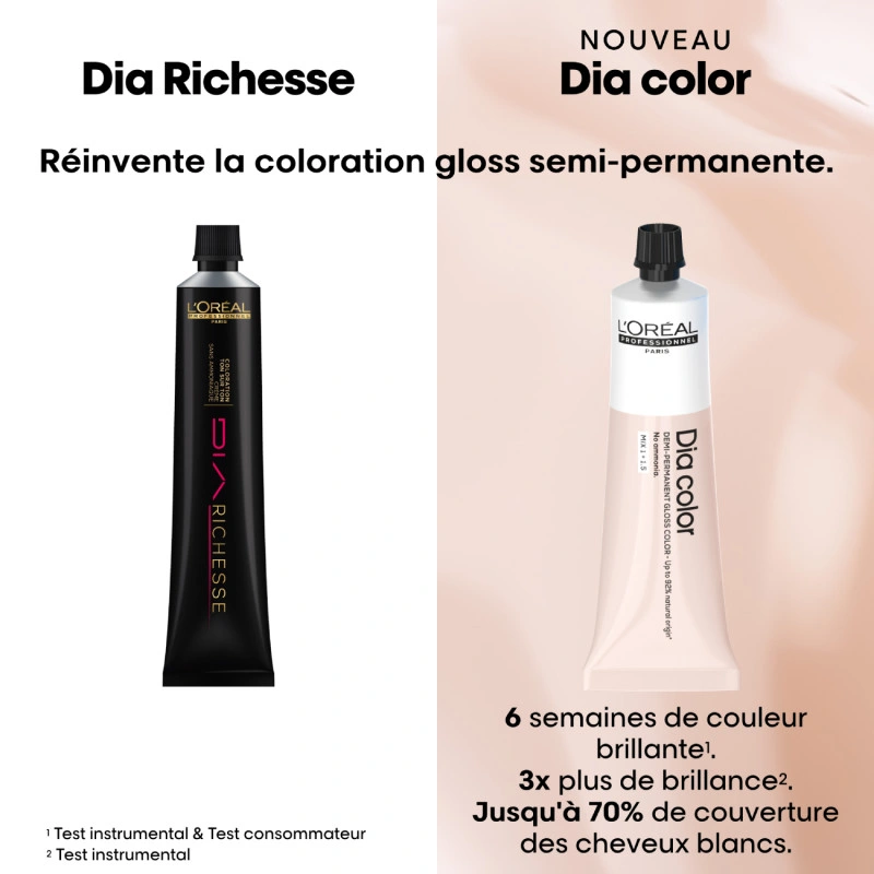Coloration Semi-permanente DIA COLOR 6.60 L'Oréal Professionnel 60ml 2 Coloration Semi-permanente DIA COLOR 6.60 L'Oréal Professionnel 60ml – Image 2