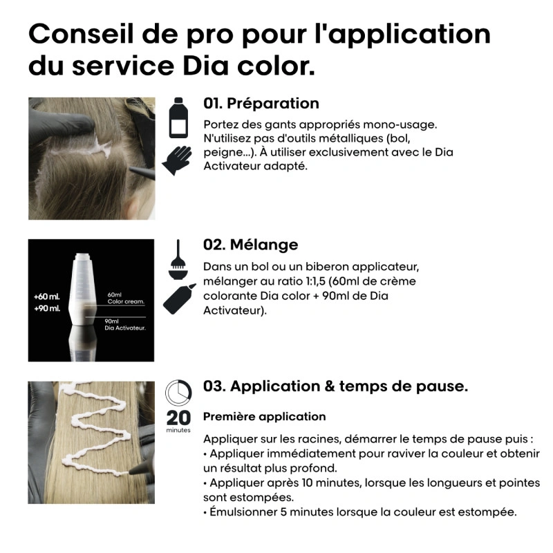 Coloration Semi-permanente DIA COLOR 7.44 L'Oréal Professionnel 60ml 8 Coloration Semi-permanente DIA COLOR 7.44 L'Oréal Professionnel 60ml – Image 8