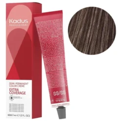 Coloration Semi-permanente Extra Coverage 5/07 Châtain Clair Naturel Marron Kadus 60ML