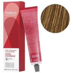 Coloration Semi-permanente Extra Coverage 7/07 Blond Naturel Marron Kadus 60ML