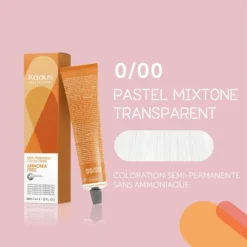 Coloration Semi-permanente Sans Ammoniaque 0/00 Pastel Mixton Transparent Kadus 60ML -Soins Capillaires Liquidation coloration semi permanente sans ammoniaque 000 pastel mixton transparent kadus 60ml 2
