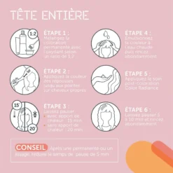 Coloration Semi-permanente Sans Ammoniaque 7/45 Blond Cuivré Acajou Kadus 60ML -Soins Capillaires Liquidation coloration semi permanente sans ammoniaque 745 blond cuivre acajou kadus 60ml 4