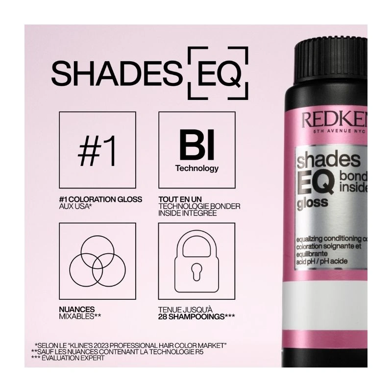 Coloration Ton Sur Ton Sans Ammoniaque Shades EQ Gloss Bonder Inside 07GB Gold Beige Redken 60ml 4 Coloration Ton Sur Ton Sans Ammoniaque Shades EQ Gloss Bonder Inside 07GB Gold Beige Redken 60ml – Image 4