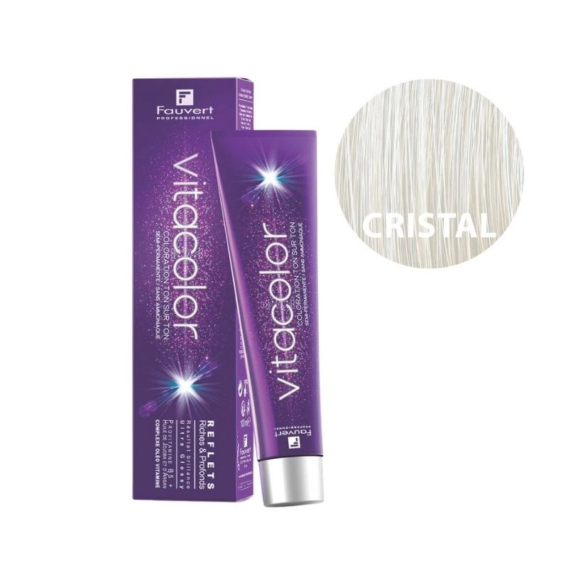 Coloration Ton Sur Ton Vitacolor Gloss Cristal Fauvert 100ML 1 Coloration Ton Sur Ton Vitacolor Gloss Cristal Fauvert 100ML