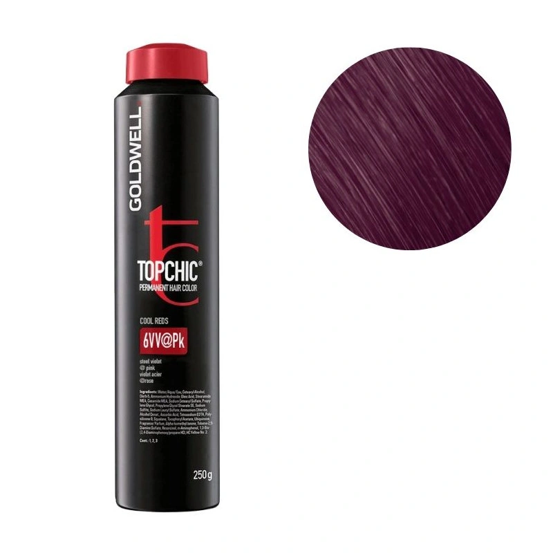 Coloration Topchic 6vv@pk Blond Foncé Violet Intense Rose Goldwell 250ml 1 Coloration Topchic 6vv@pk Blond Foncé Violet Intense Rose Goldwell 250ml