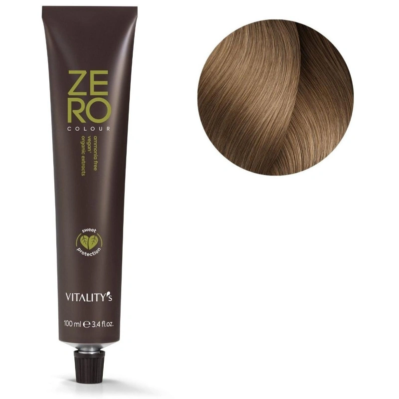 Coloration Zero N°8/2 Blond Clair Beige Vitality's 100ML 1 Coloration Zero N°8/2 Blond Clair Beige Vitality's 100ML