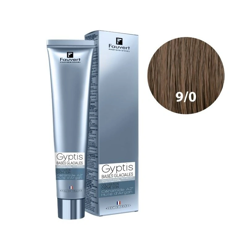 Crème De Soin Colorante Gyptis N°9/0-C Blond Très Clair Froid Glacial Fauvert 100ML 1 Crème De Soin Colorante Gyptis N°9/0-C Blond Très Clair Froid Glacial Fauvert 100ML