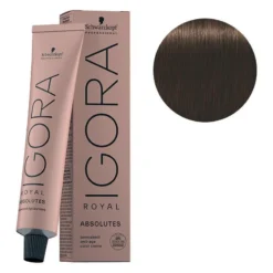 Schwarzkopf Professional Igora Royal Absolutes 4-60 Châtain Marron Naturel 60 ML